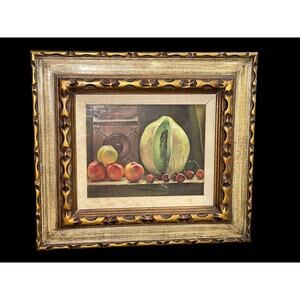 Antique Jeanmarie Gallery Still Life Art Print by Robert MacDonald Graham 1966